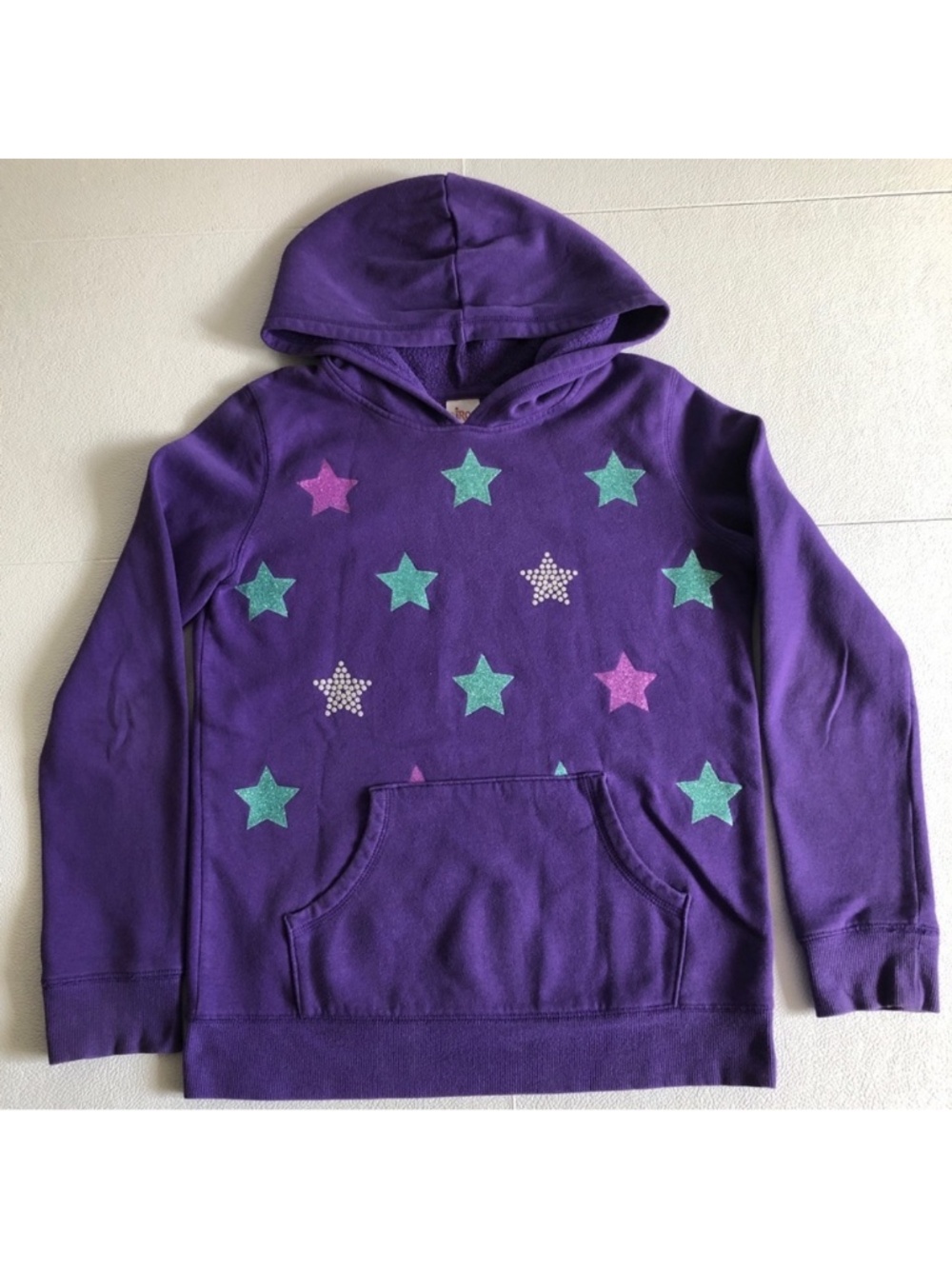 Purple Hoodie with Stars